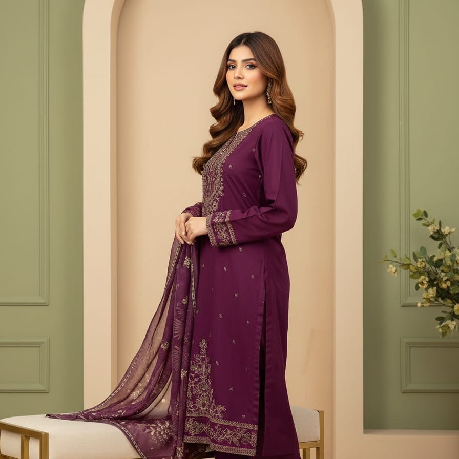 Plum Elegance