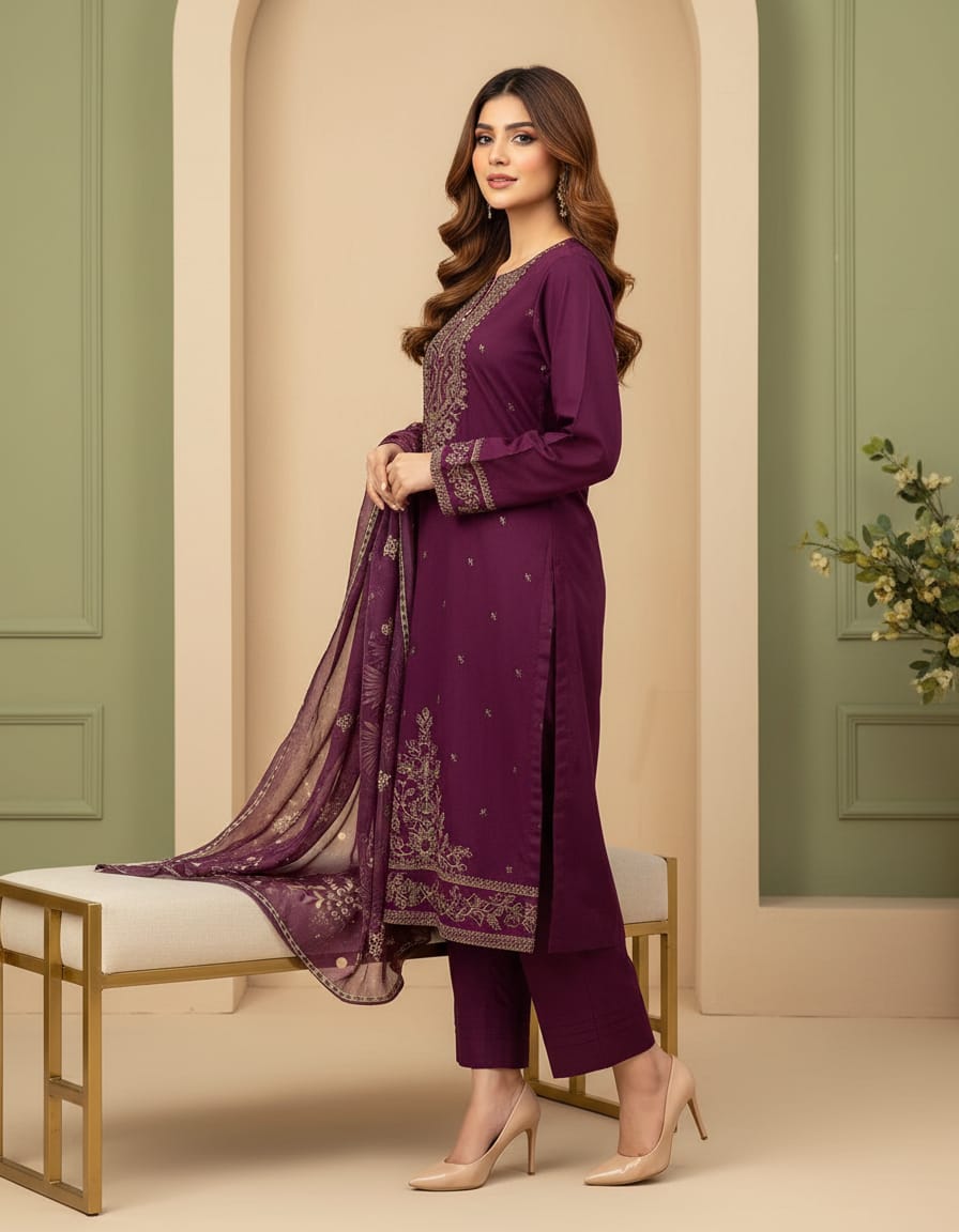 Plum Elegance